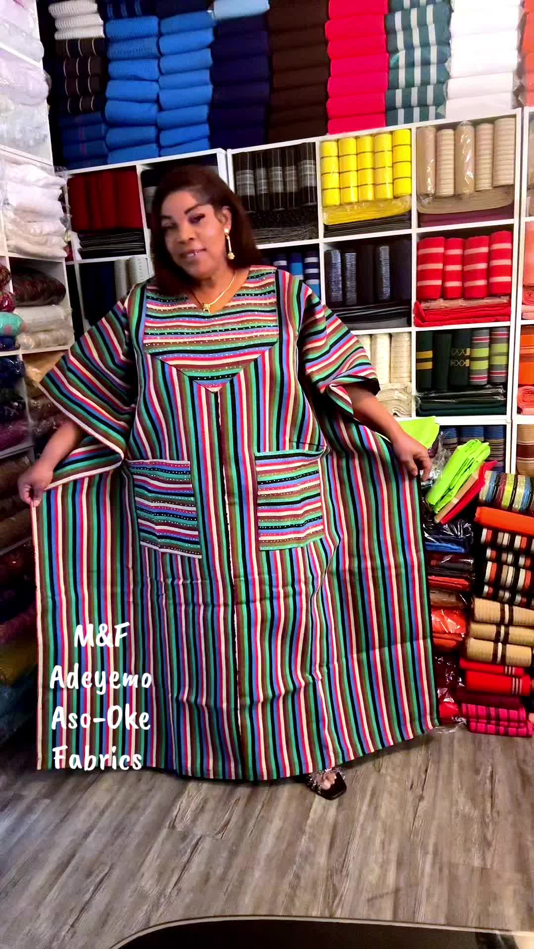 @M&F Aso-Oke Fabrics Houston Tx