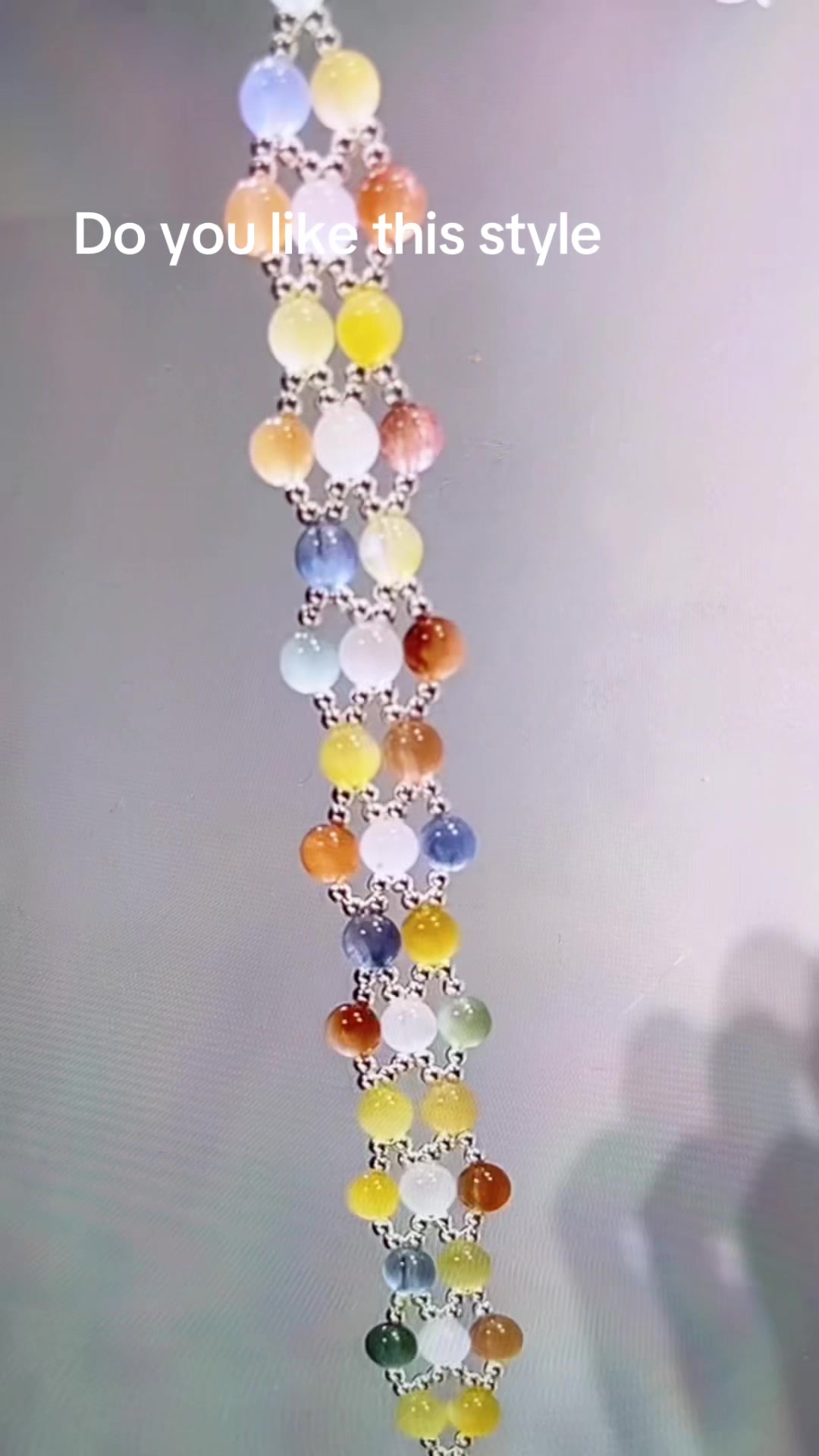 @DIY beads bracelets.