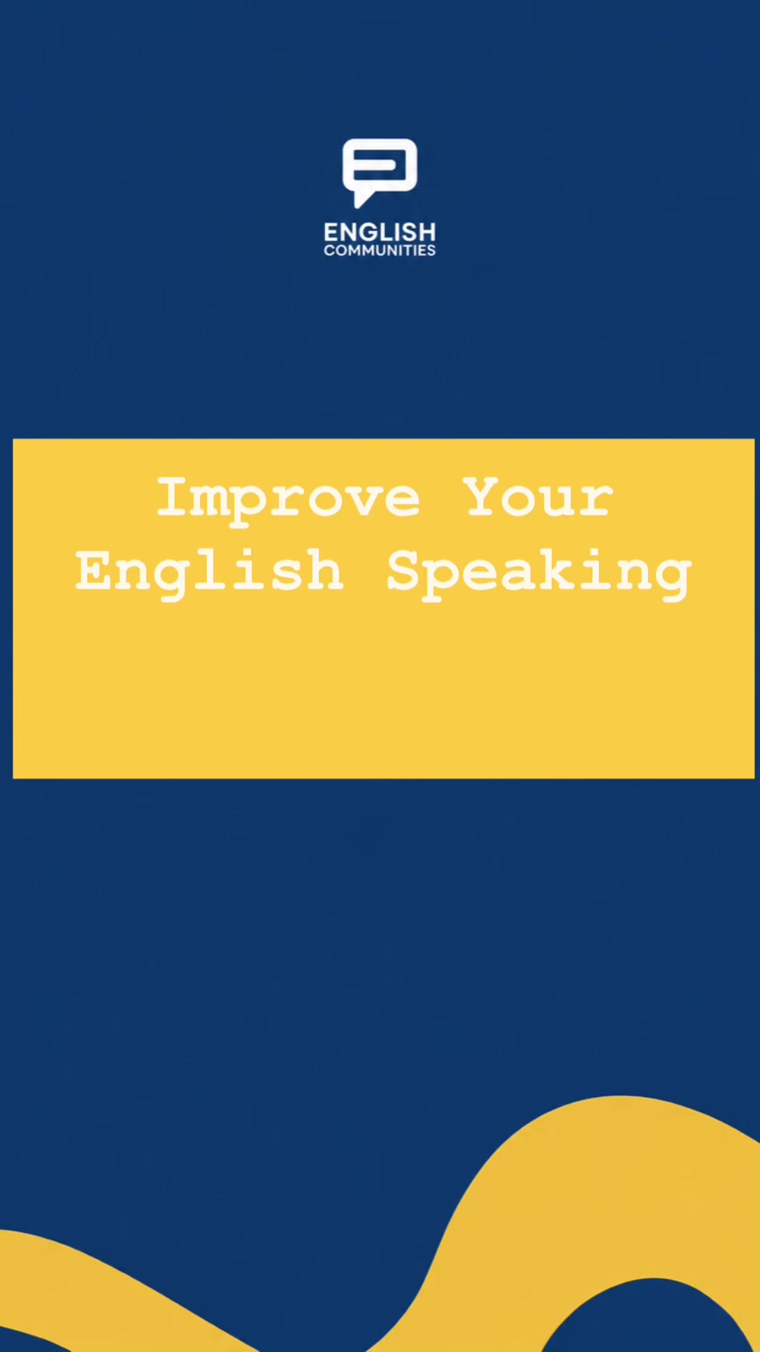 @English Communities