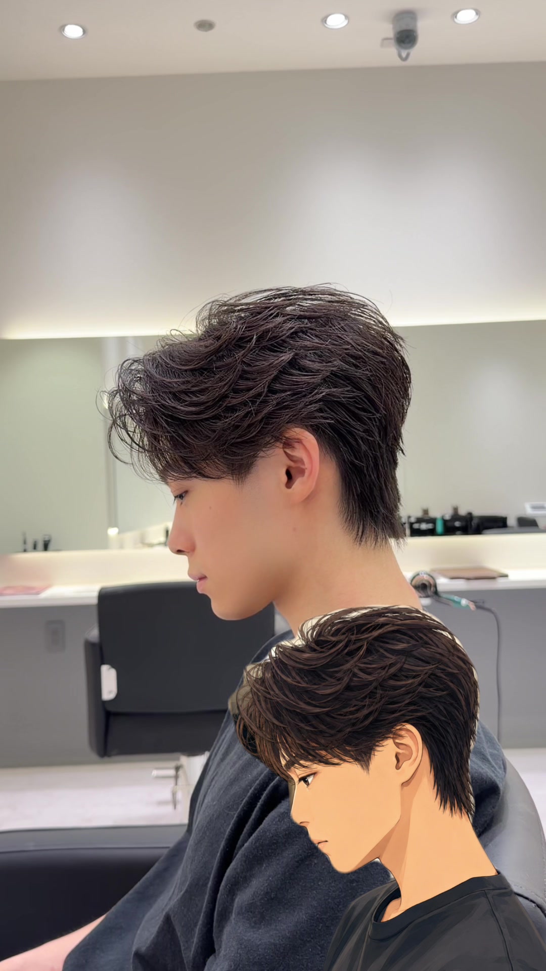 @大阪梅田メンズパーマ翔吾