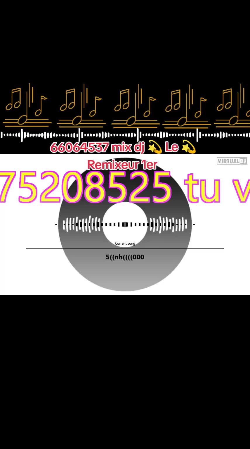 @dj💫 le 💫remixeur🌟1er