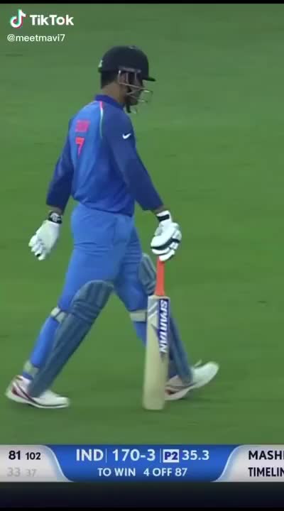 @Ms Dhoni