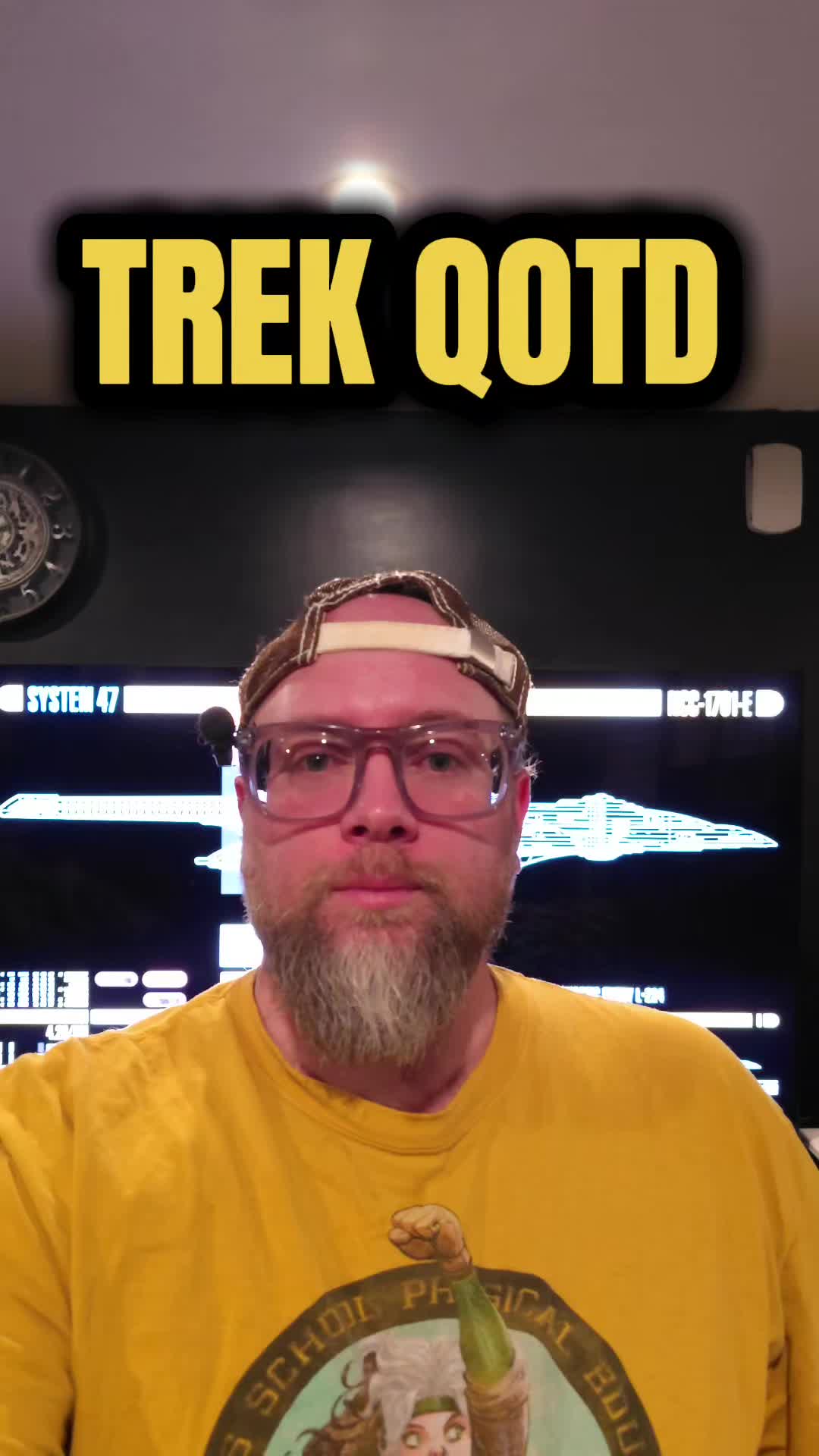 @Darin is a Trekkie 🖖
