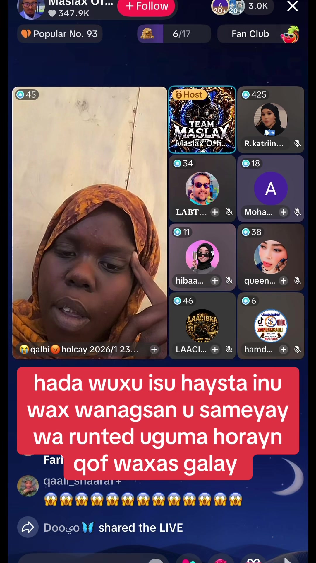 @Queen Qayrtoo🇸🇱🐐🤎