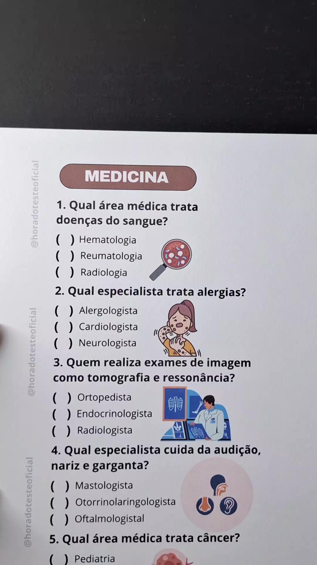 @Hora do Teste Oficial