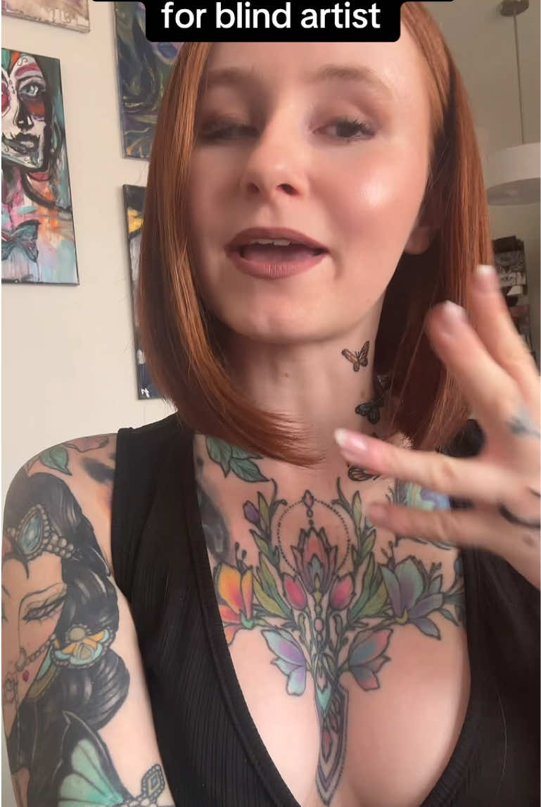 @Tay Noelle Art | Blind Artist