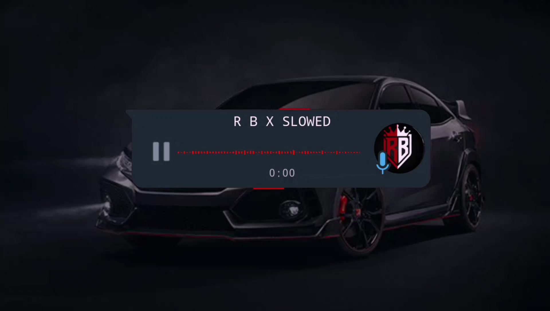 @R. B. X. SLOWED