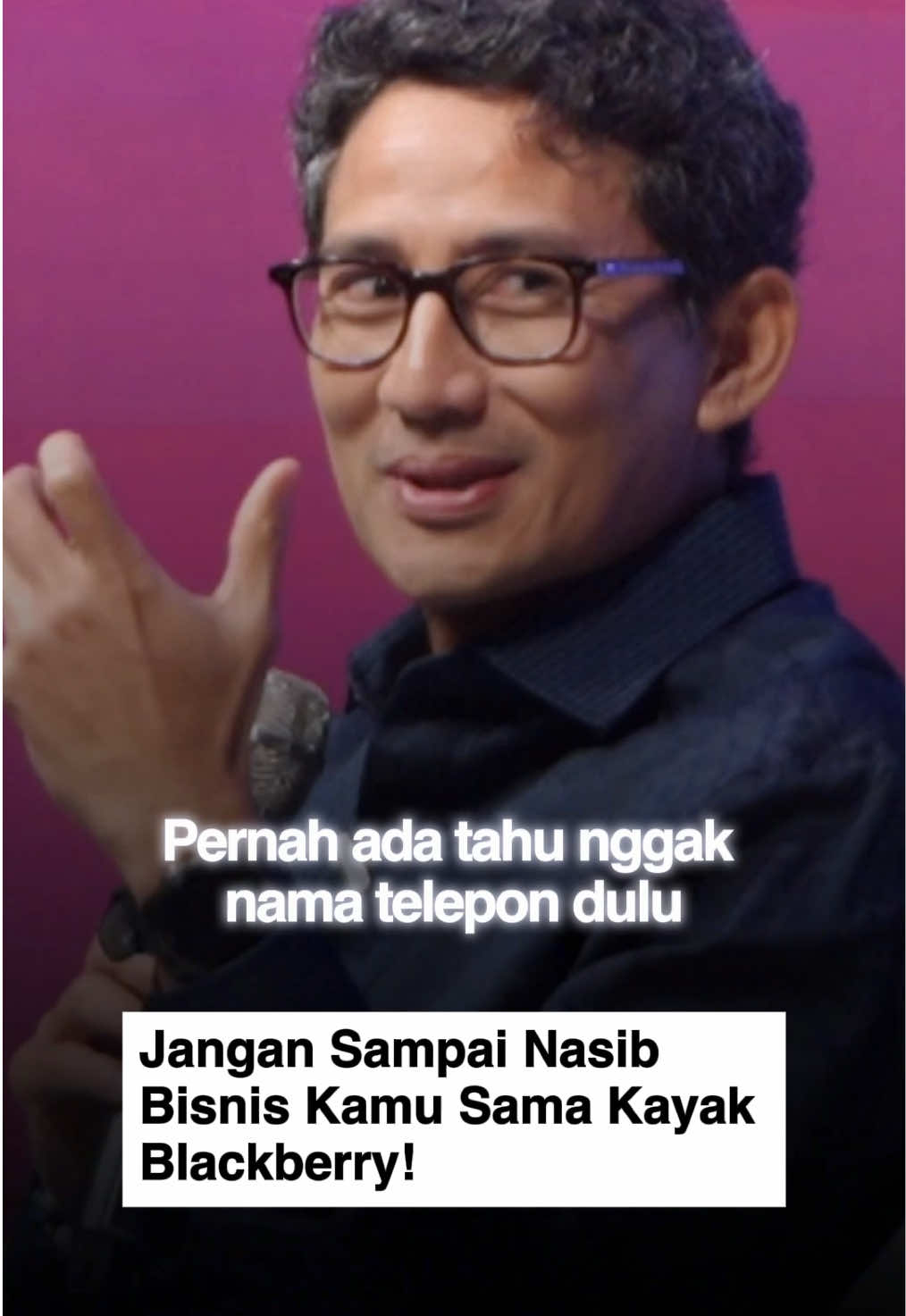 @Sandiaga Uno
