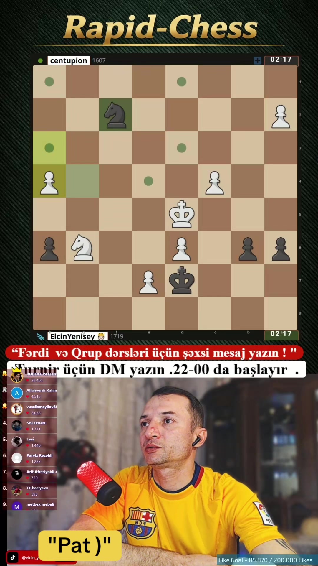 @𝐸𝓁𝒸𝒾𝓃 𝒴𝑒𝓃𝒾𝓈𝑒𝓎 ✅♟️