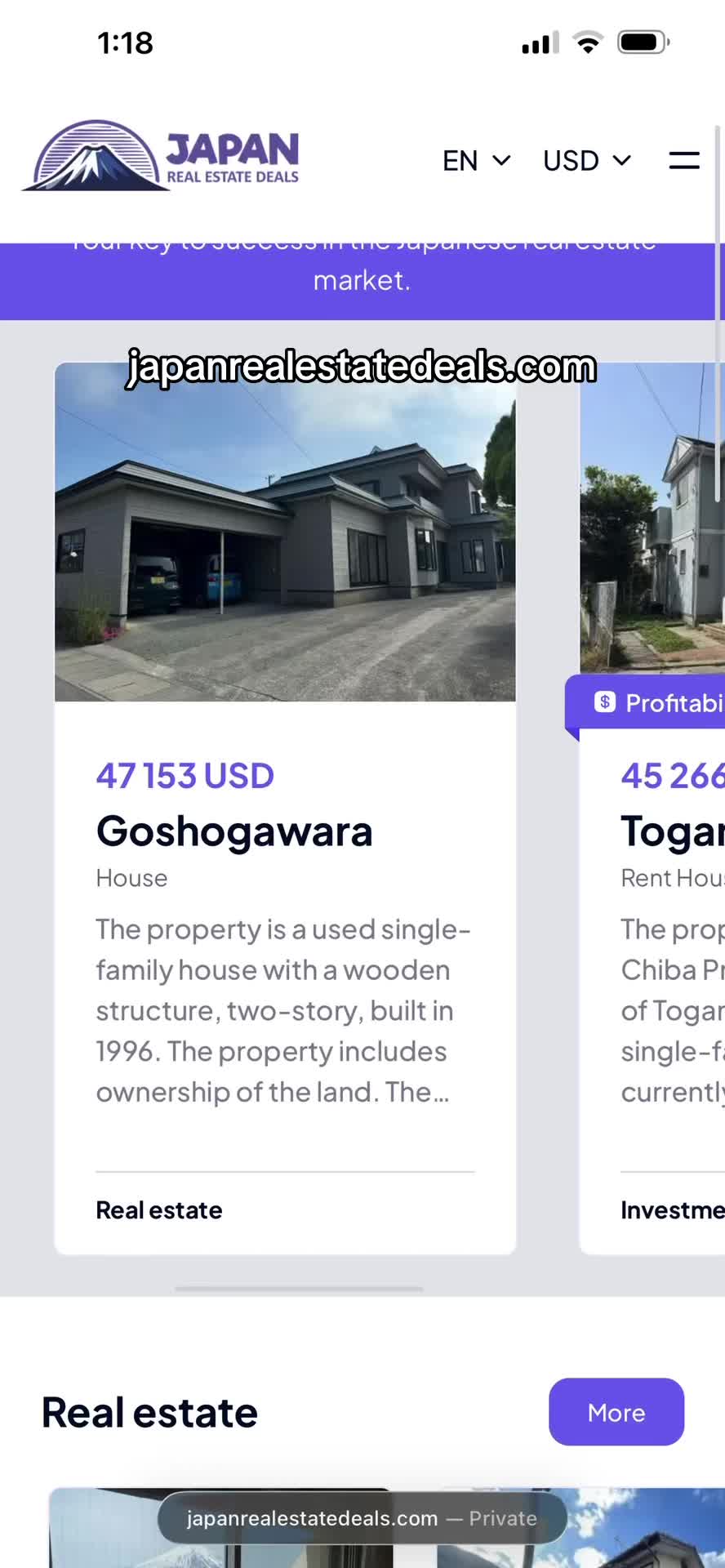 @Japanese Real Estate Deals