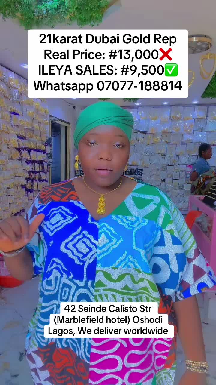 @AYA ADIGUN WHOLESALE JEWELRIES