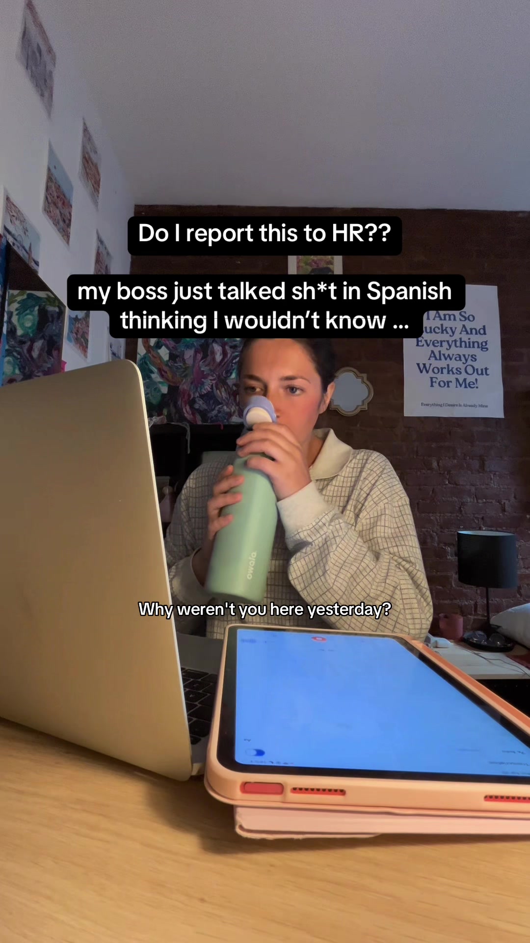 @burnout lazy girl