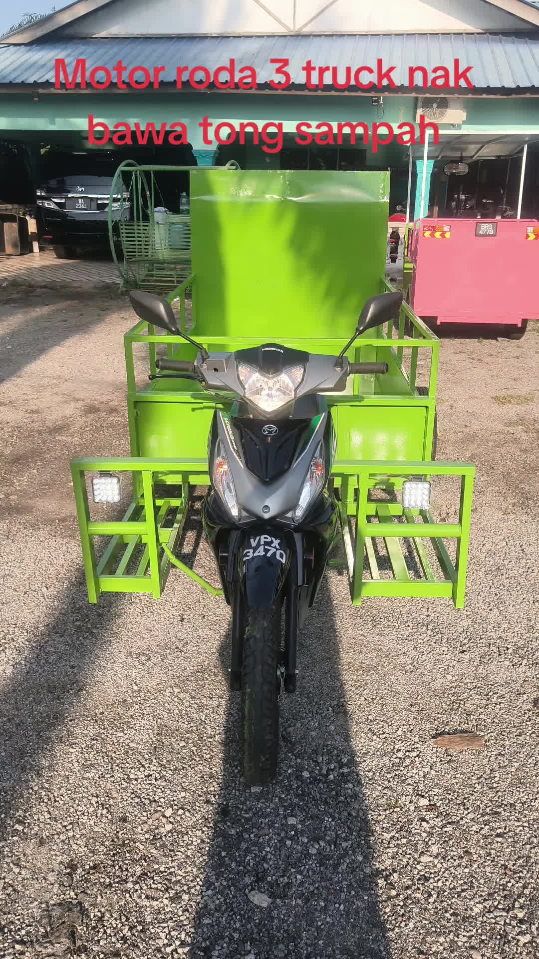 @motor roda3 truck
