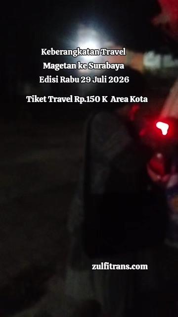 @Zulfi Travel Magetan