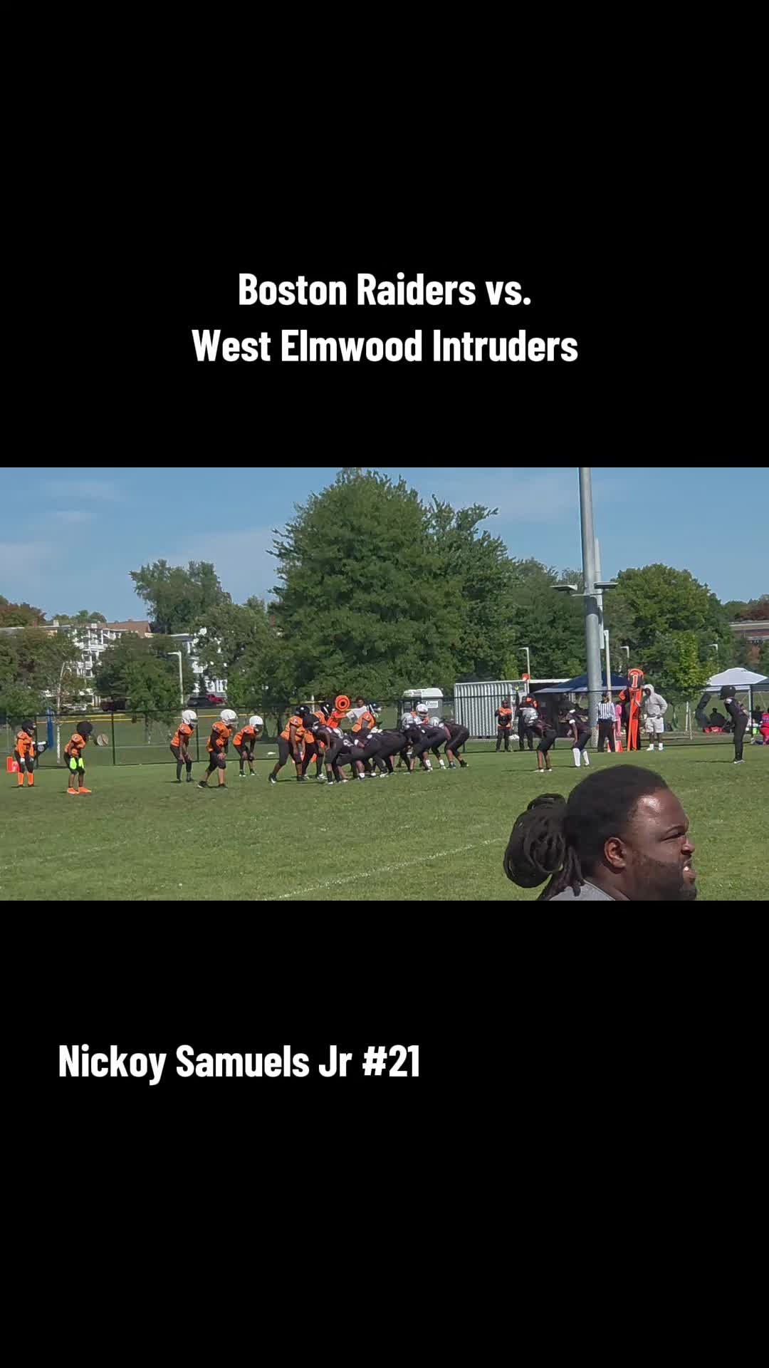 @Nickoy Samuels Jr. Football