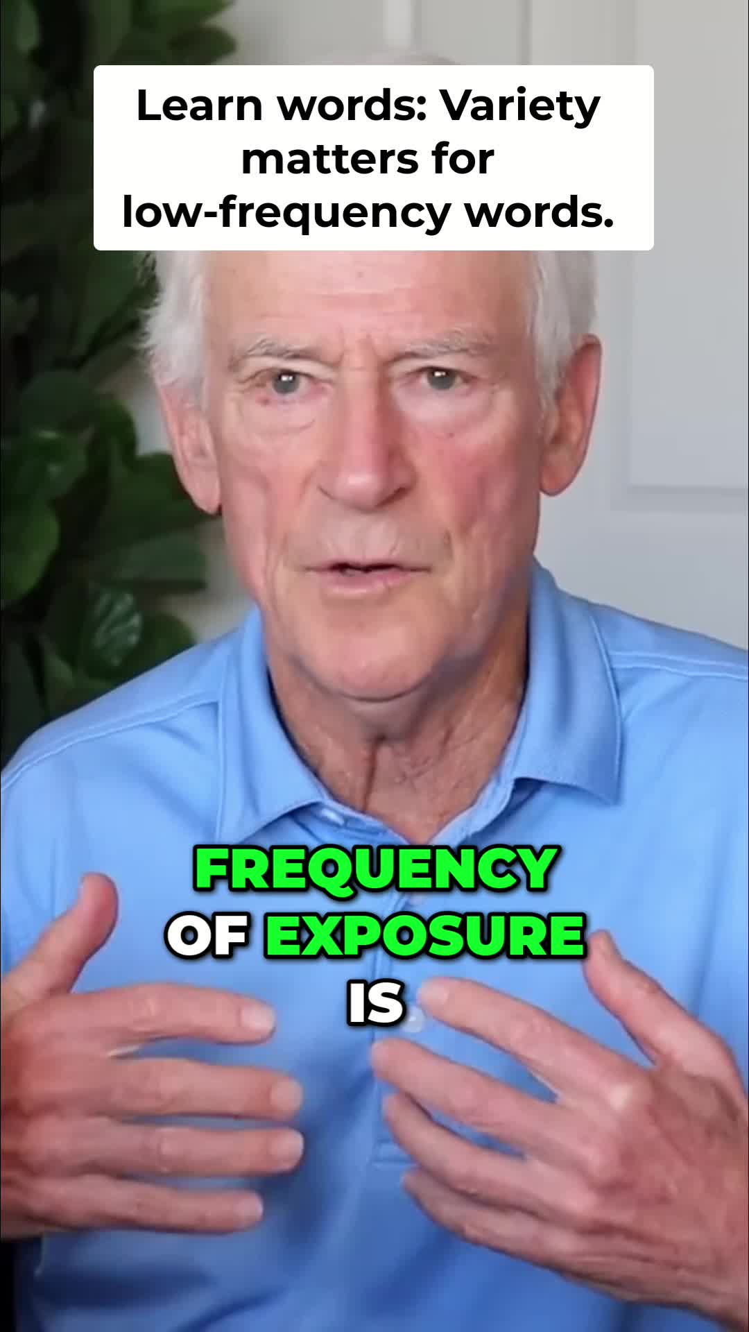 @Steve Kaufmann