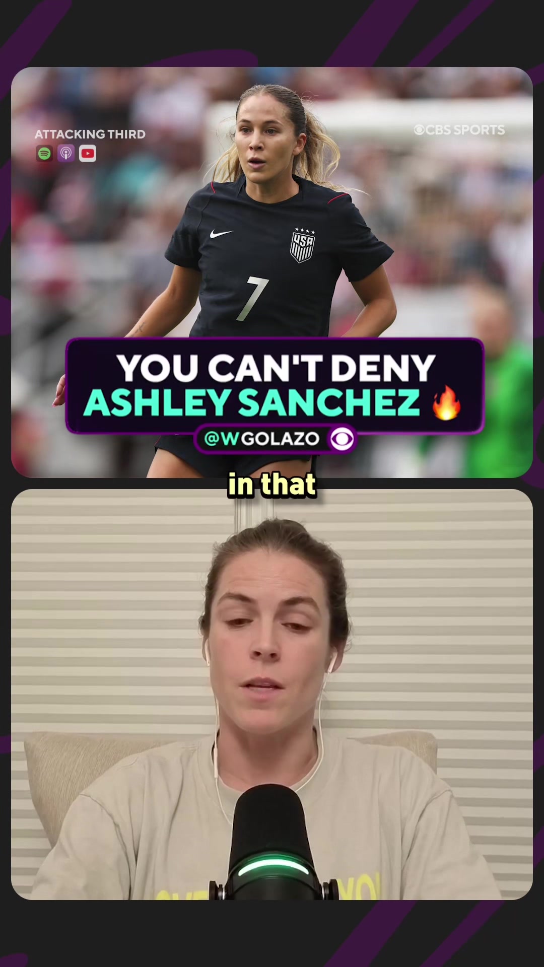 @CBS Sports W Golazo