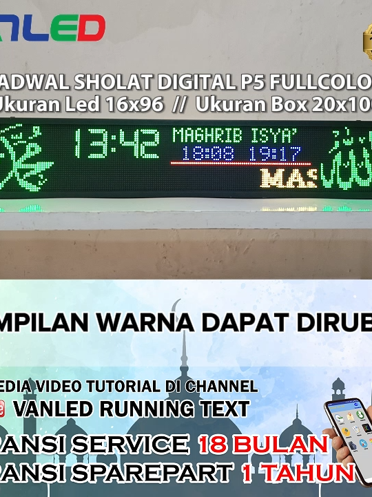 @vanled running text