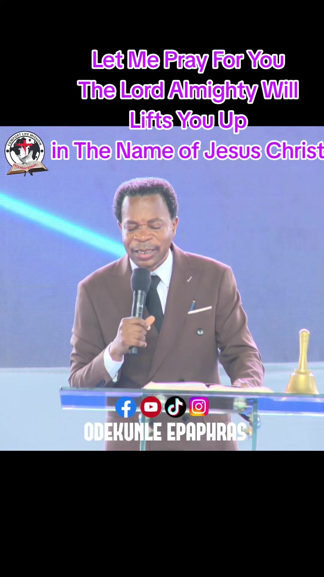 @Pastor Odekunle Epaphras