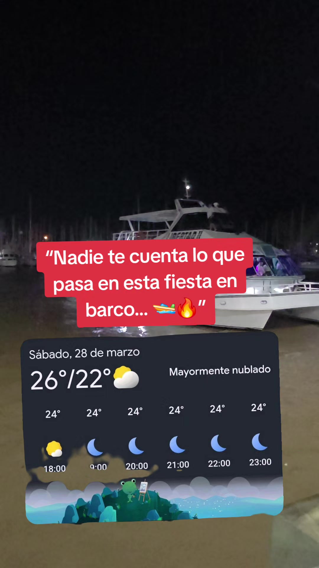 @fiesta en barco