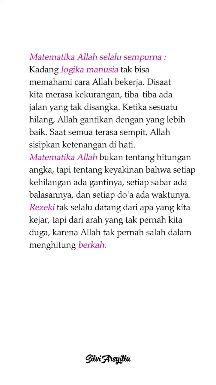 @Silvi Arsyilla