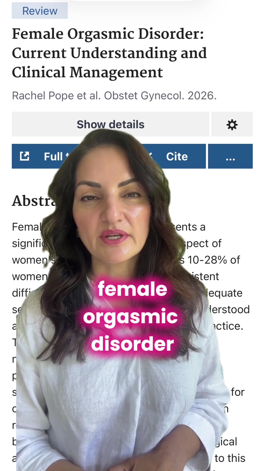 @Dr. Sadaf | OBGYN