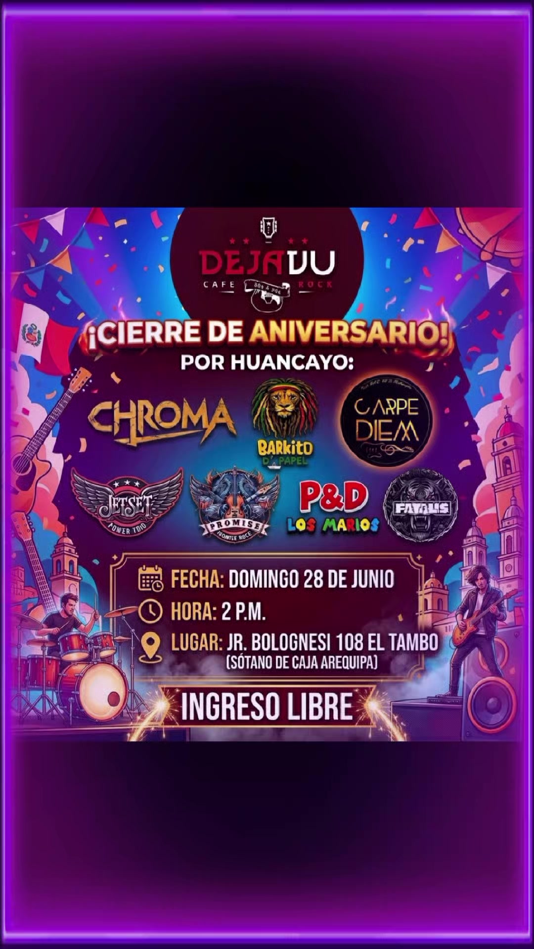 @Dejavu Café Rock