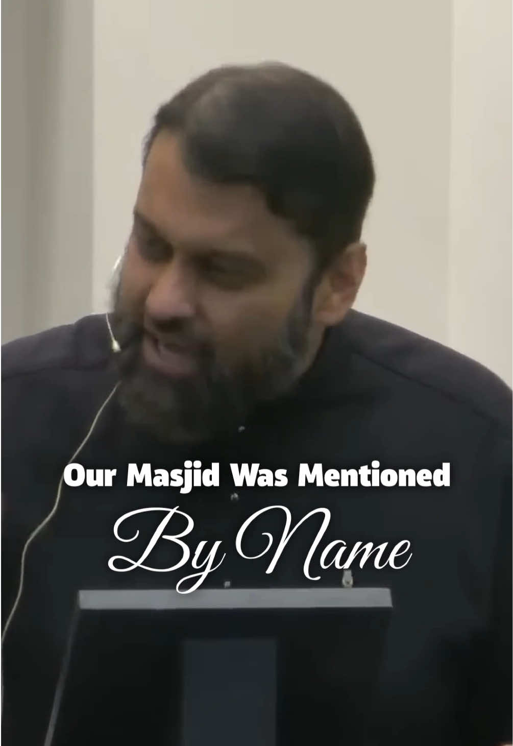 @Dr. Yasir Qadhi