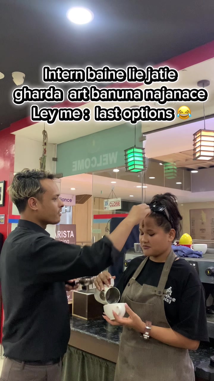 @Teentongue Barista School