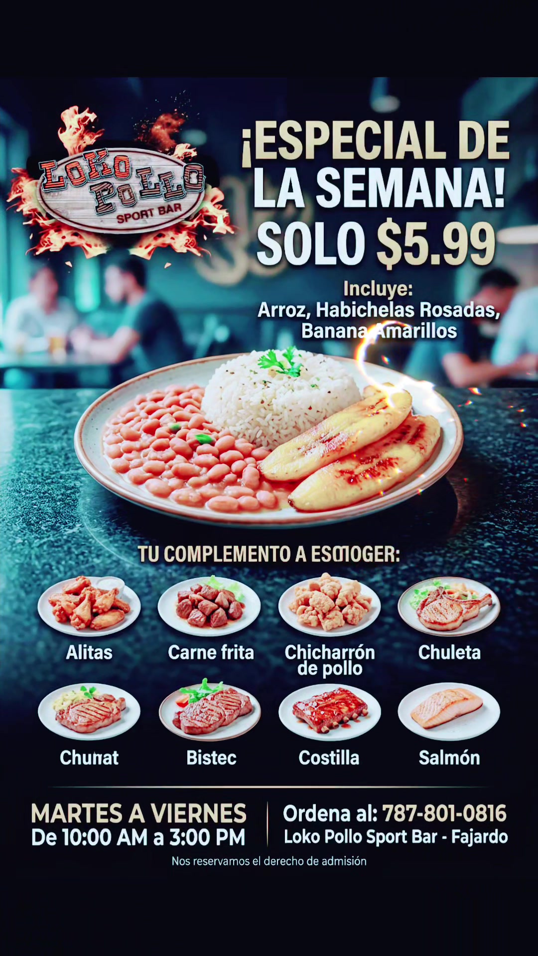 @LOKO POLLO SPORT BAR RESTAURAN