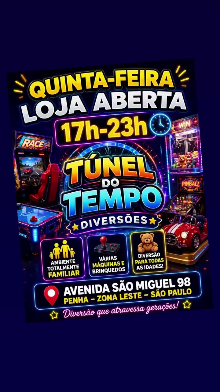 @T&uacute;nel do Tempo Divers&otilde;es