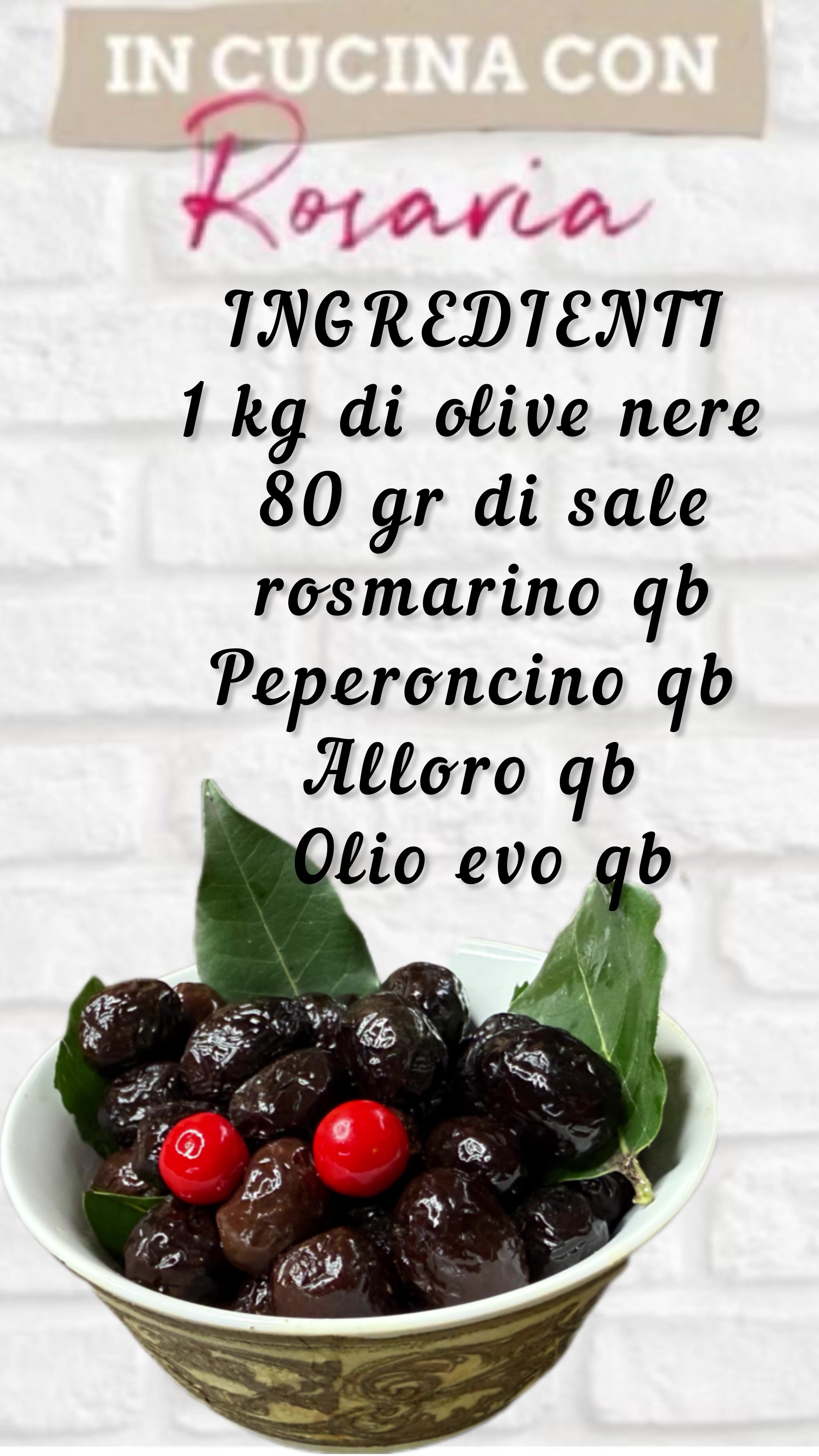 @IN CUCINA CON ROSARIA