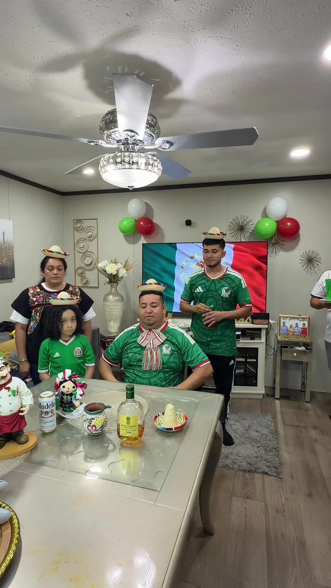 @the Mexican family