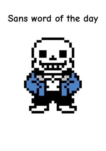 @Sans