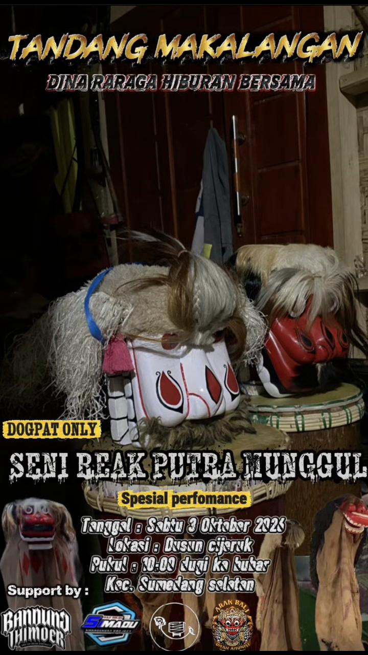 @“SENI REAK PUTRA MUNGGUL”