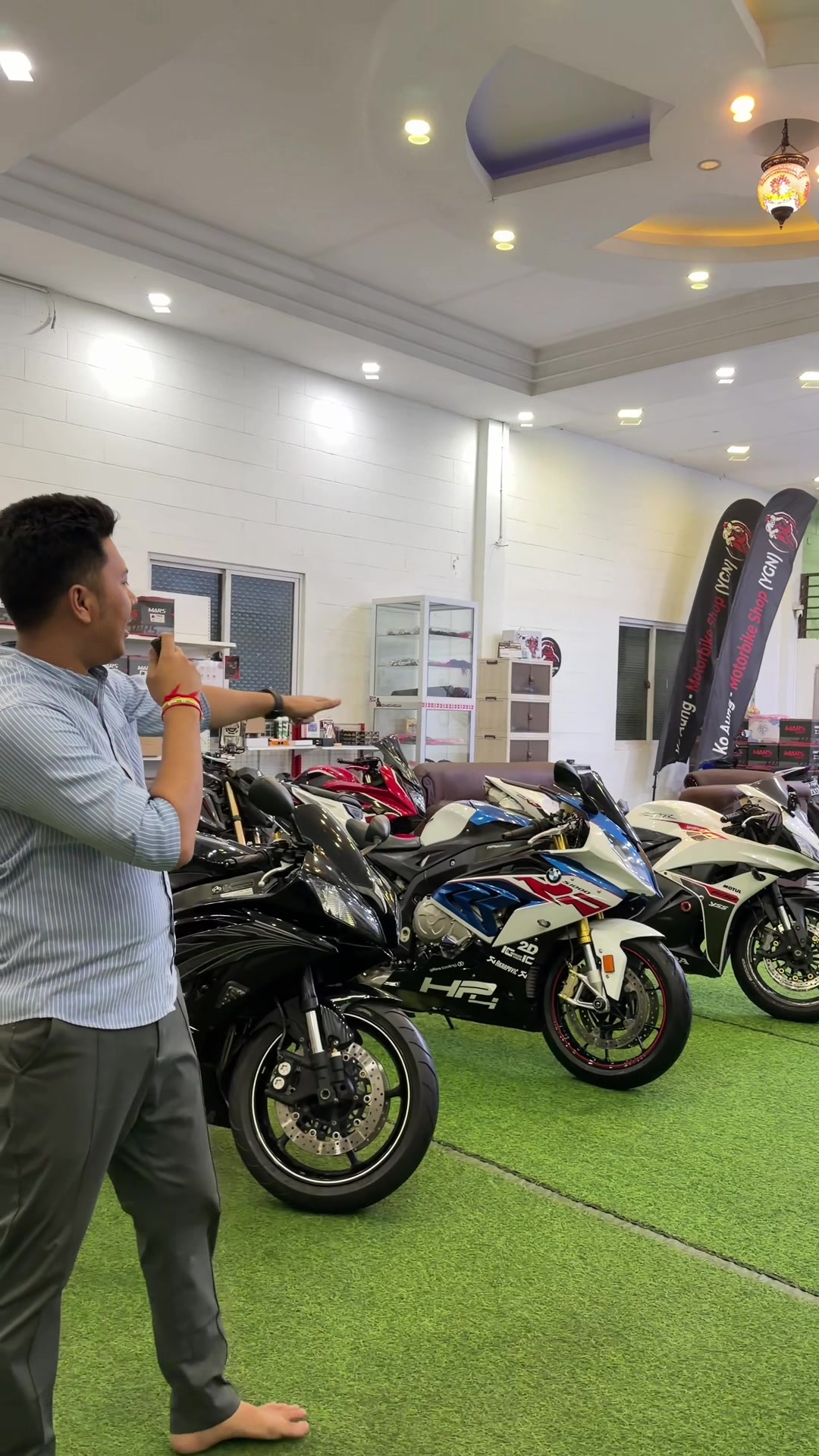 @Ko Aung - Motorbike Shop YGN