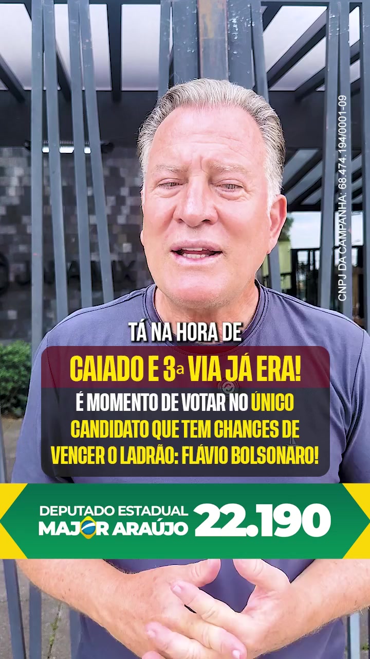 @Major Araújo 🇧🇷