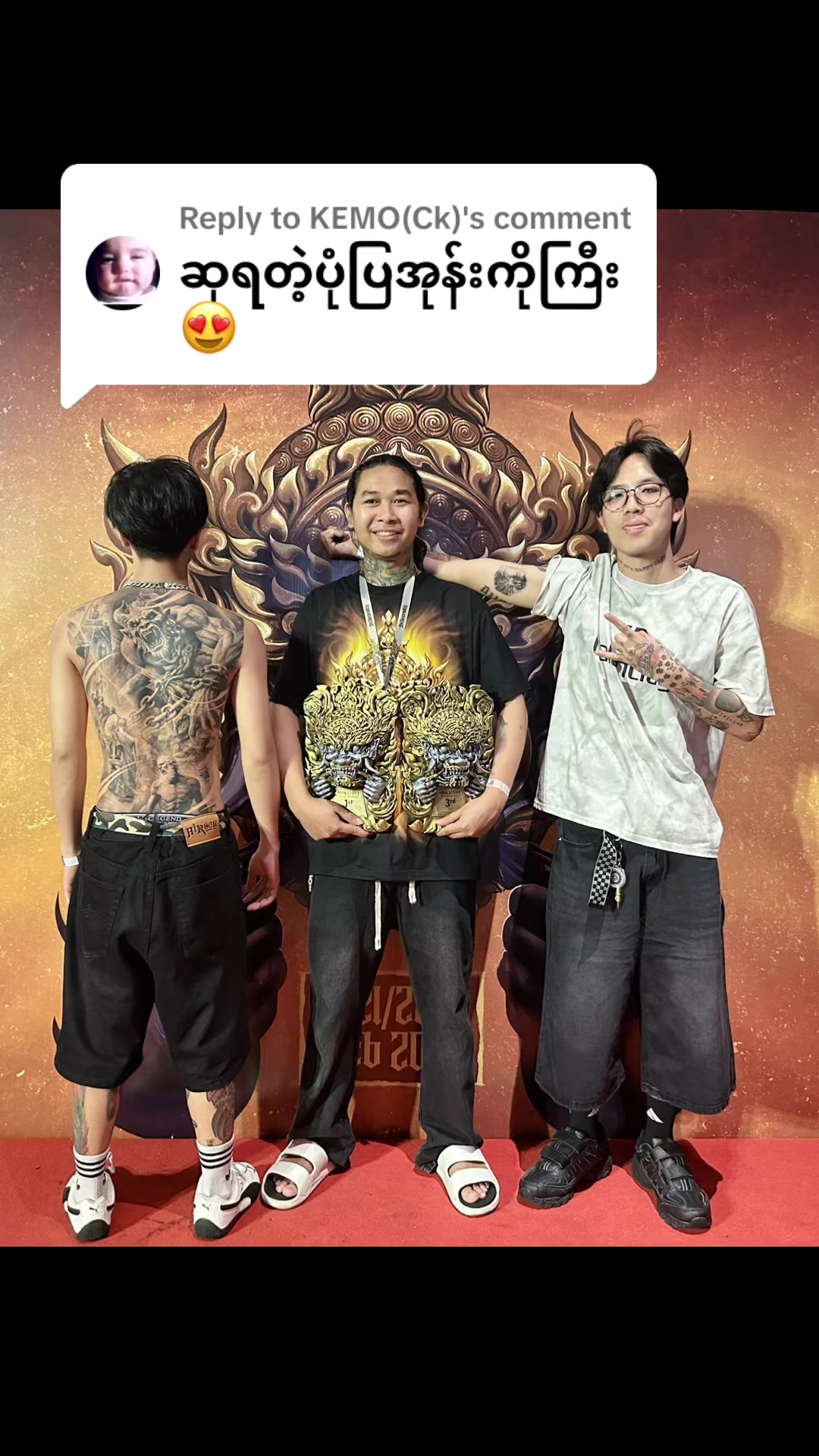 @Chit Gyi tattoo studio ✌️
