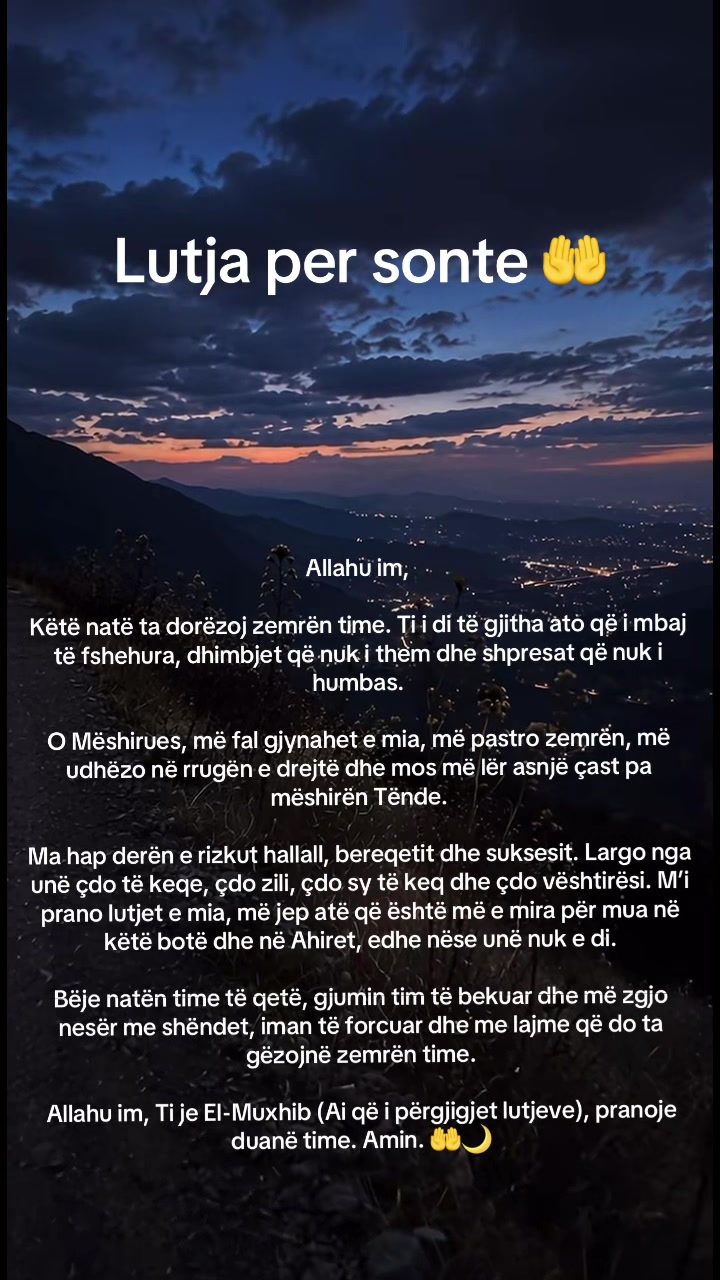 @🌙 Qetësi • Besim • Dritë