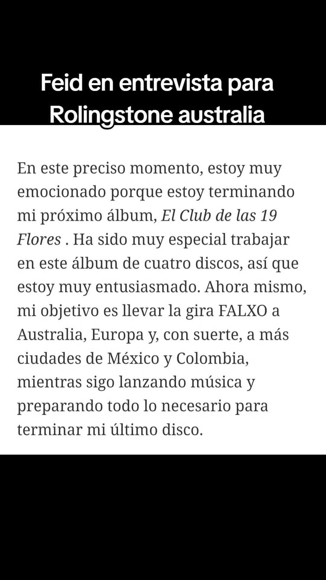 @fans de feid