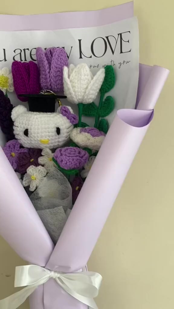 @crochet flower