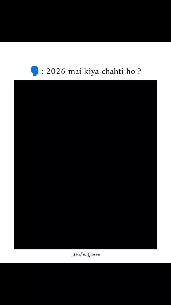 @MaLik Queen 🖤🙂