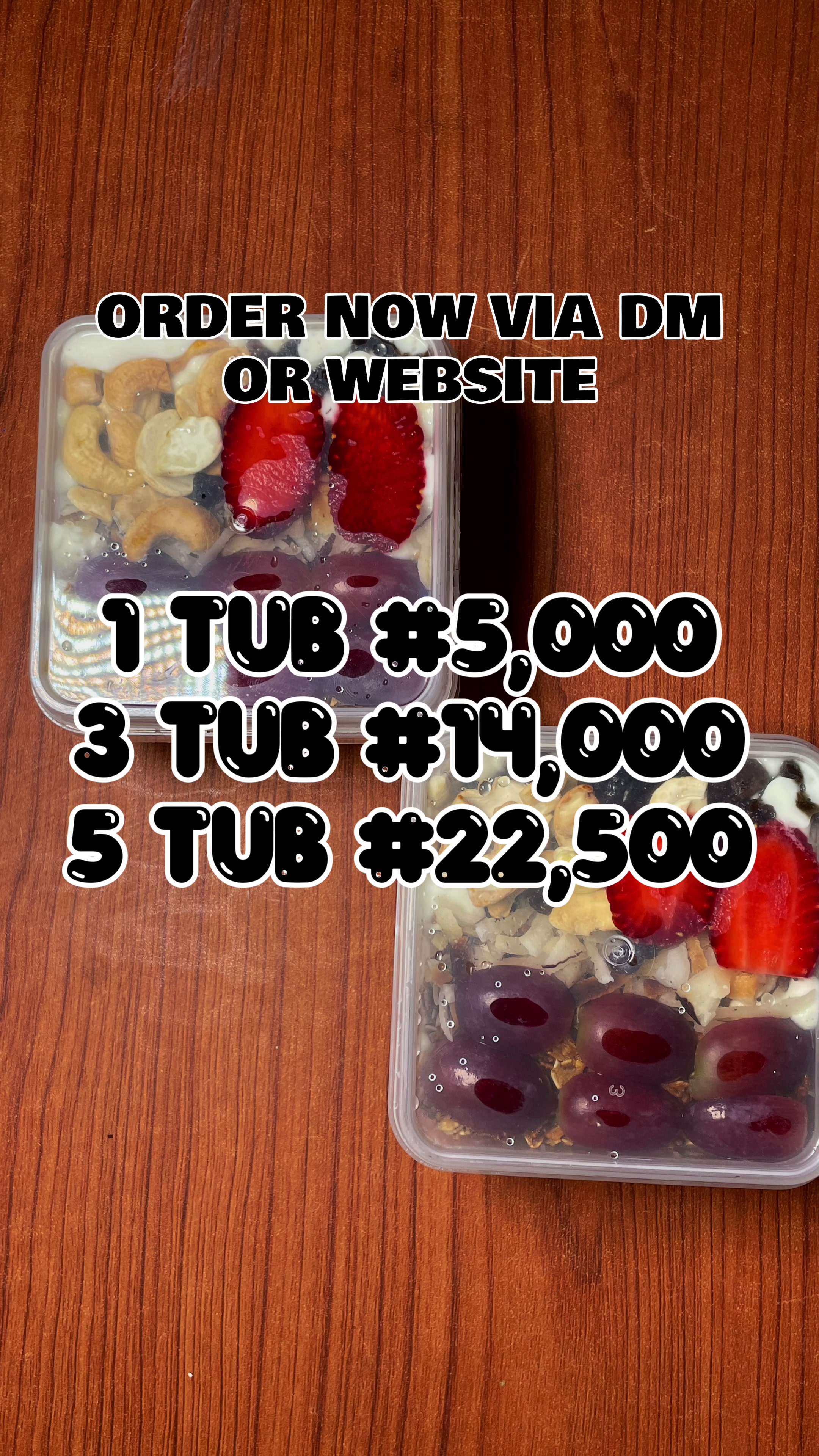 @PARFAIT/YOGHURT/IBADAN