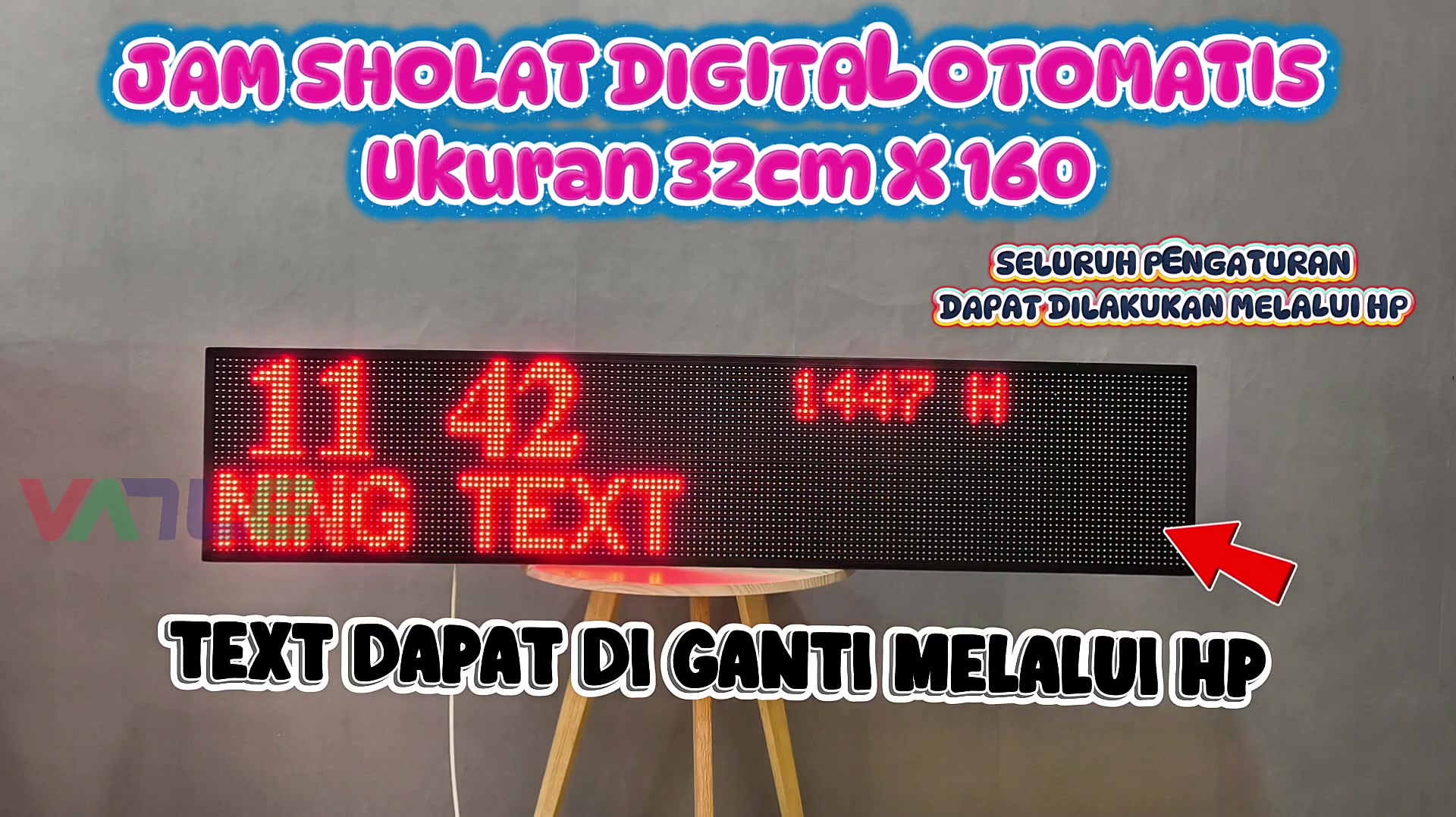 @vanled running text