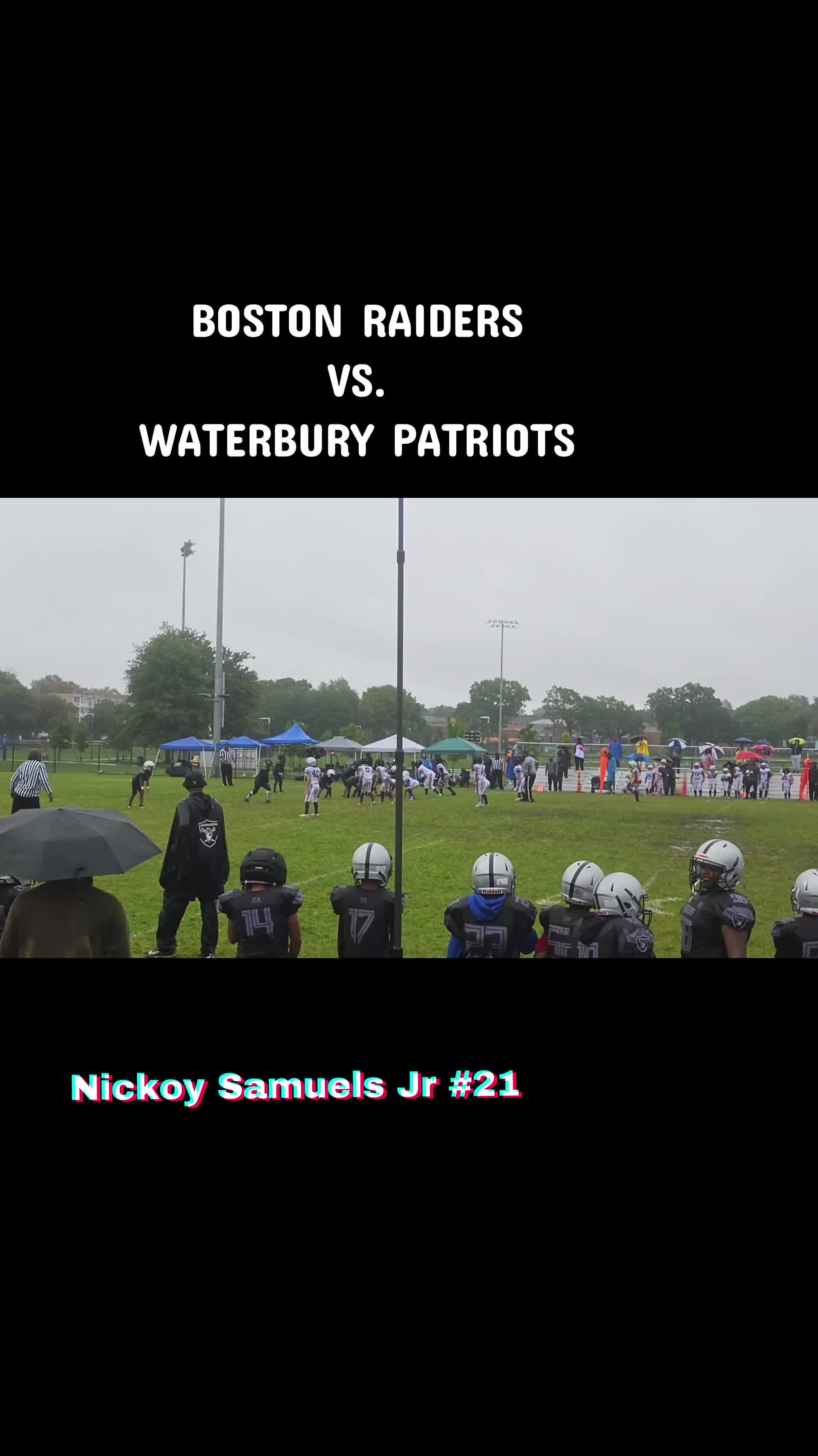 @Nickoy Samuels Jr. Football