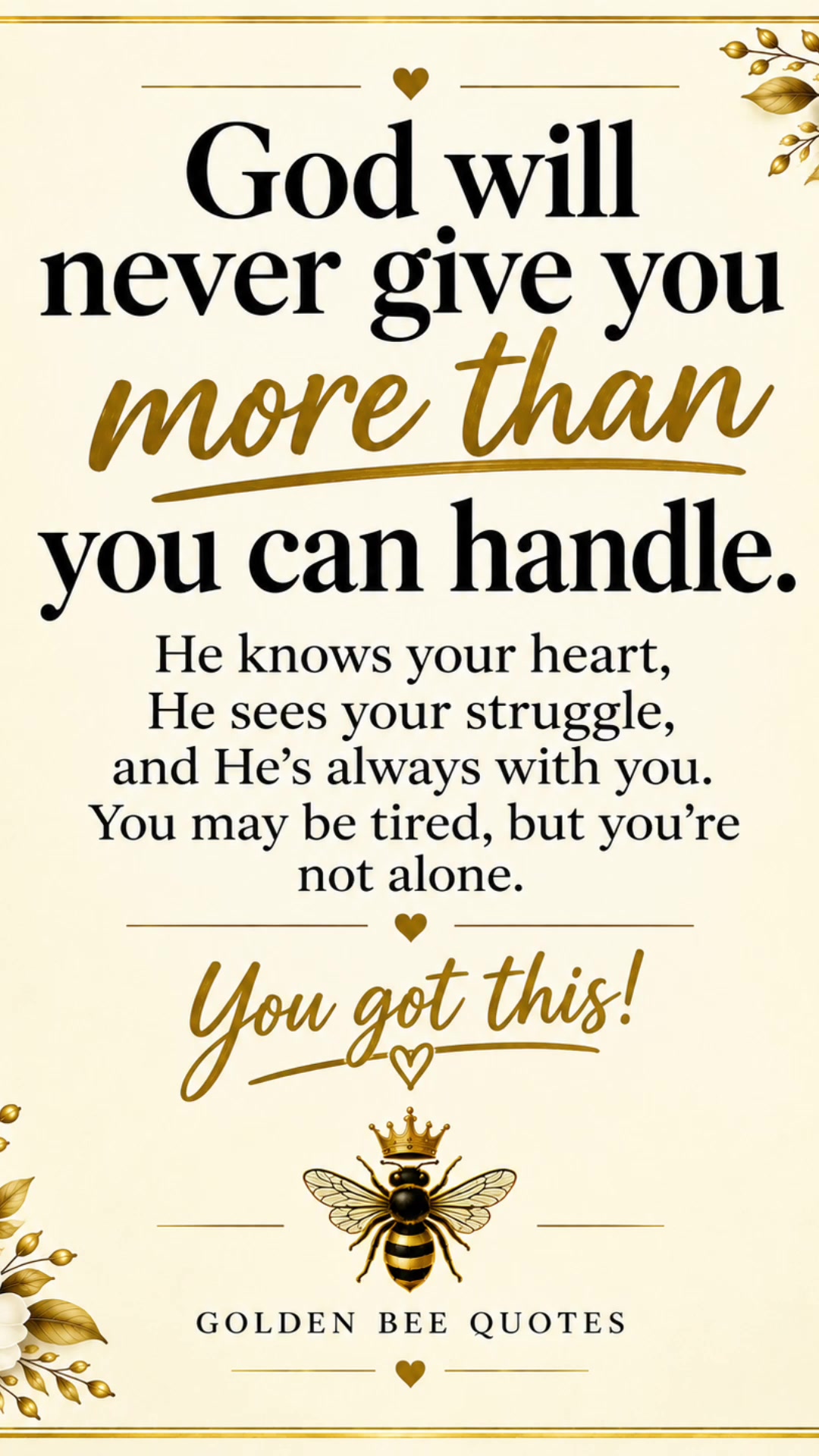 @Golden Bee Quotes
