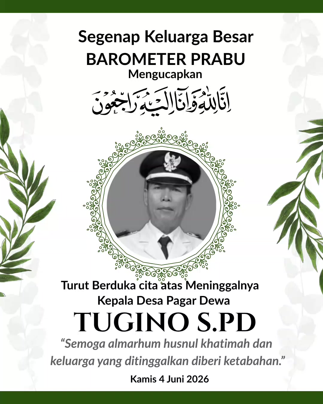 @BAROMETER PRABU