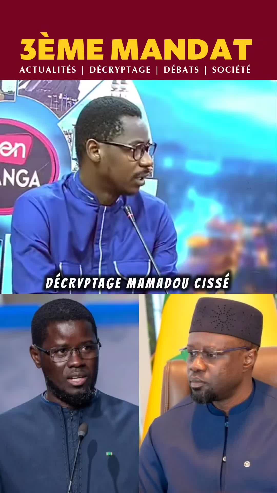 @3&Egrave;ME MANDAT