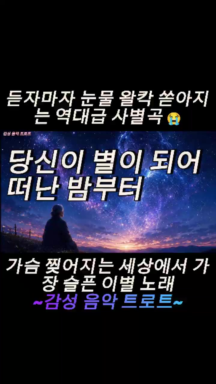 @감성 음악 트로트