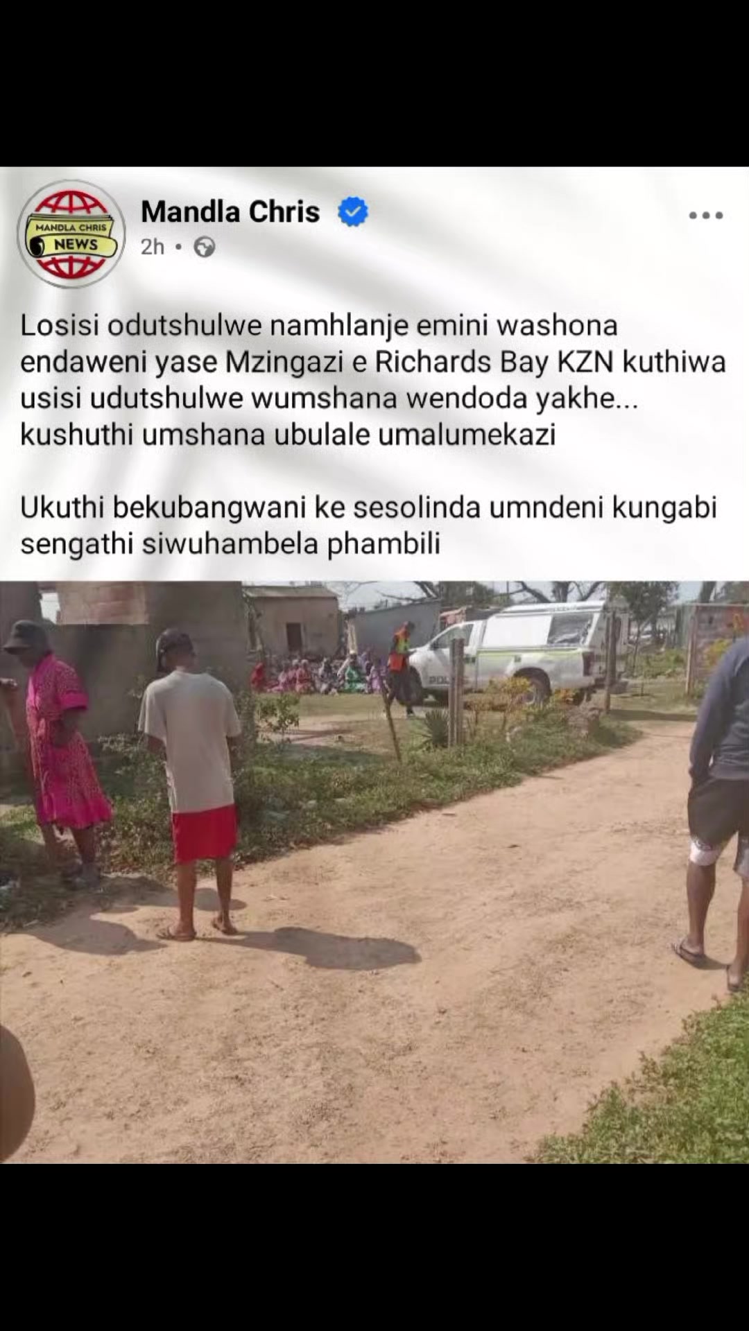 @Mandla chris news